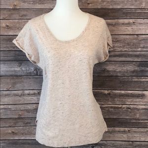 Artisanny size M scoop neck shirt short sleeve